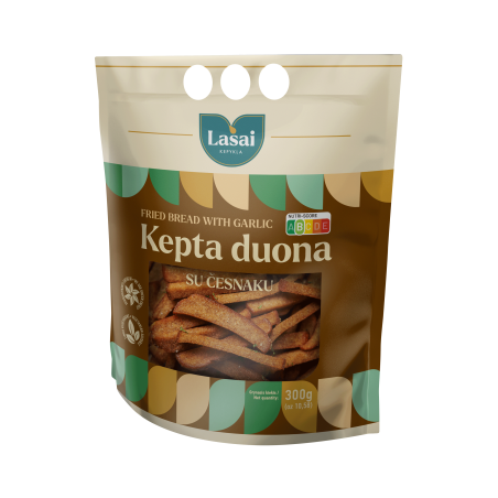 Duona kepta su česnaku 300g Duona kepta su česnaku 300g